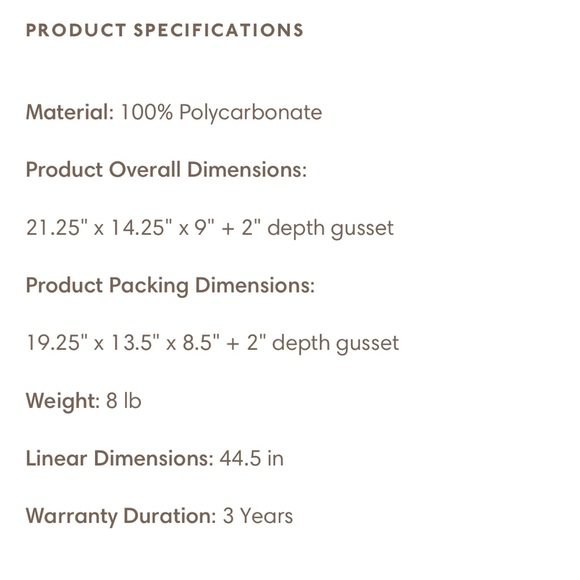 ❌❌sold❌❌New w/tags Traveler’s Choice Carryon Spinner - Picture 12 of 12